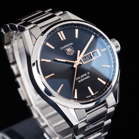 top rated tag heuer carrera calibre 5 day-date replica